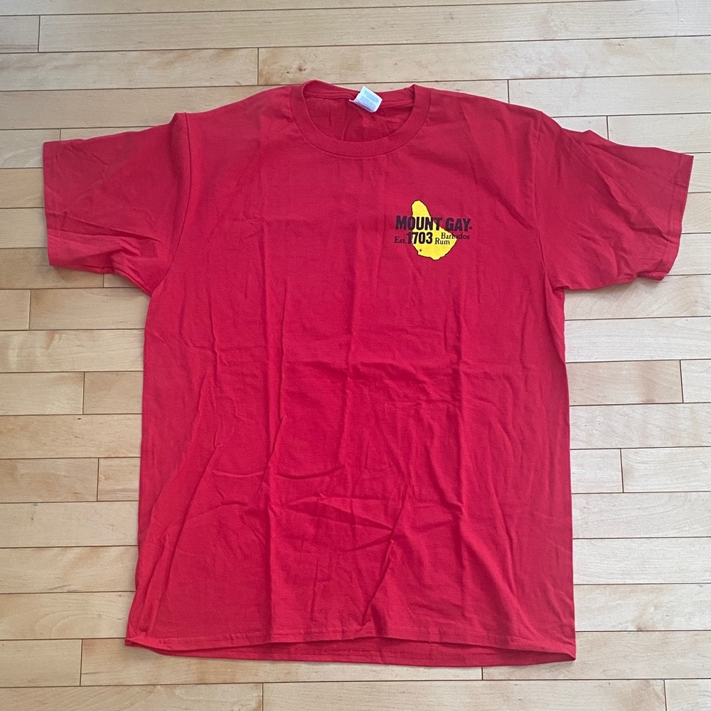 Mount Gay Barbados Rum Red T-Shirt
